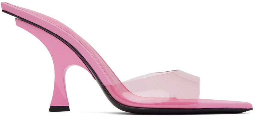 Starostlivosť o obuv The Attico Attico Ester Heeled Sandals Ružová | 241WS789 PA35, 0