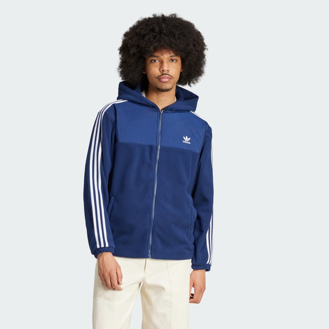 3-Stripes Teddy Fleece Sweatshirt