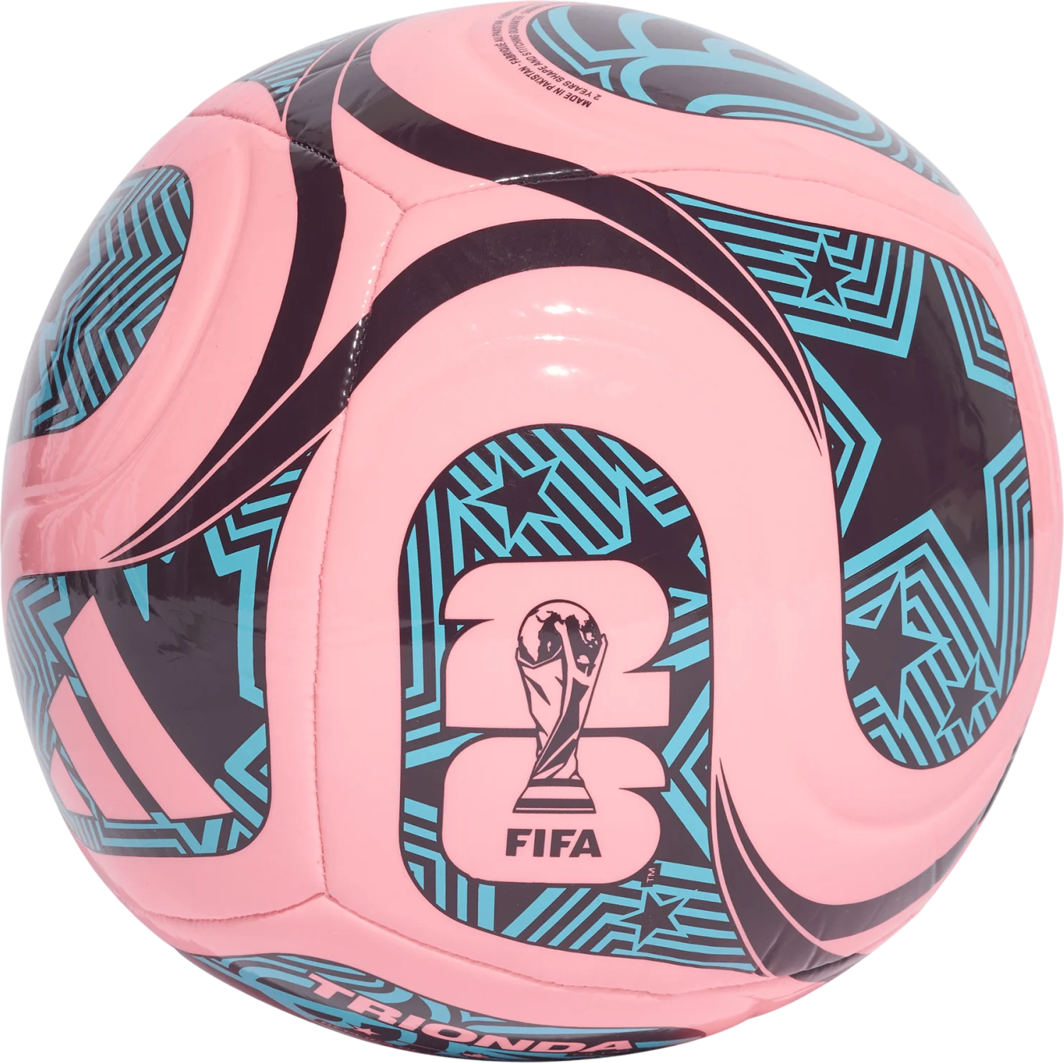 Športový doplnok adidas Performance FIFA World Cup 26™ Trionda Club Ball Ružová | JD8029, 1