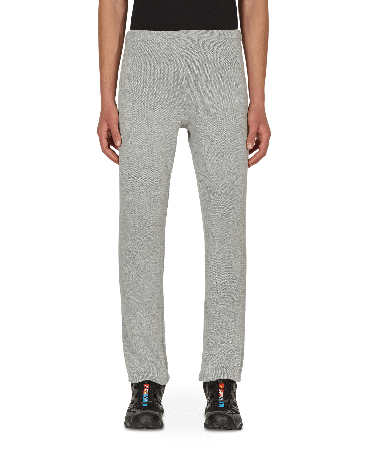Nohavice Ranra Knitted Underlayer Long Pants Šedá | AMJKNITTEDUNDERLONG 001, 1