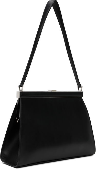 Kabelka Max Mara Biancaclasp Leather Frame Bag Čierna | 2524516212600, 2