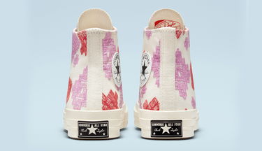 Tenisky a topánky Converse Chuck 70 High "Bright Embroidery" Ružová | A02183C, 4