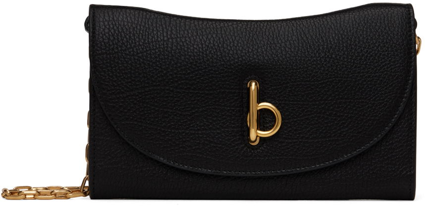 Peňaženka Burberry Chain Strap Wallet Bag Čierna | 8095481, 0