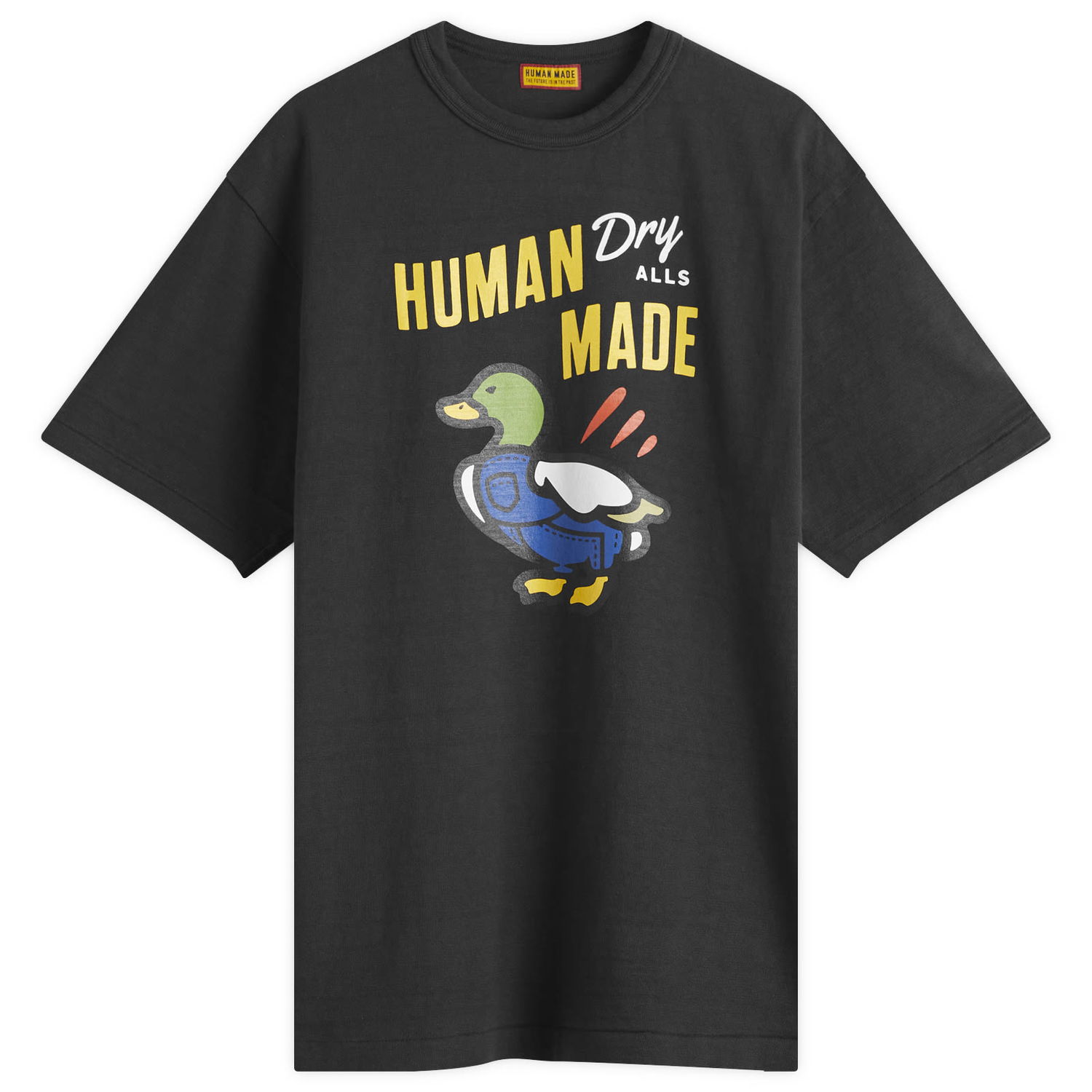 Tričko Human Made Duck Overalls Graphic T-Shirt, Size Large Čierna | HM29TE006-BLK, 1