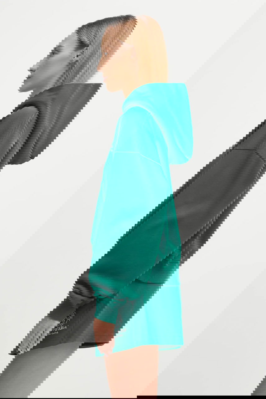 Mikina Sporty & Rich Sporty & Rich Crown Tennis Embroidered Cropped Hoodie Zelené | ST074621426GR03, 1