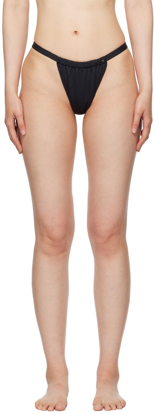 Nohavičky Anine Bing ANINE BING Milani Bikini Bottom Swimwear Čierna | A-11-2212-000, 0