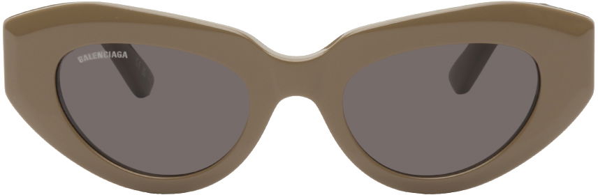 Slnečné okuliare Balenciaga Rive Gauche Cat Sunglasses Hnedá | BB0236S-004, 0