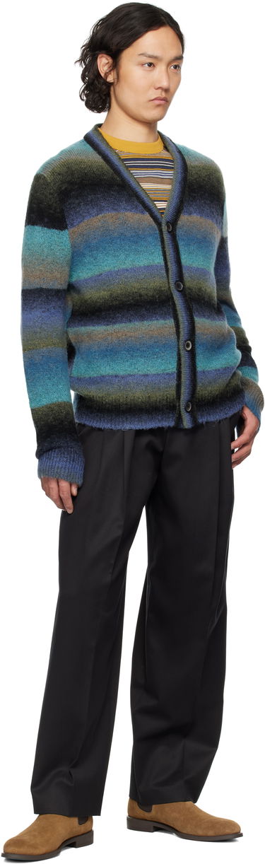 Sveter Paul Smith PS Paul Smith Faded Stripe Merino Wool-Blend Cardigan Rôznofarebný | M2R-306Z-P22299-37, 3
