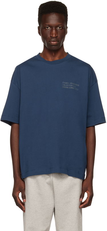 Tričko Études Études Spirit Peripherie T-Shirt Modrá | E23MM137A01043, 0