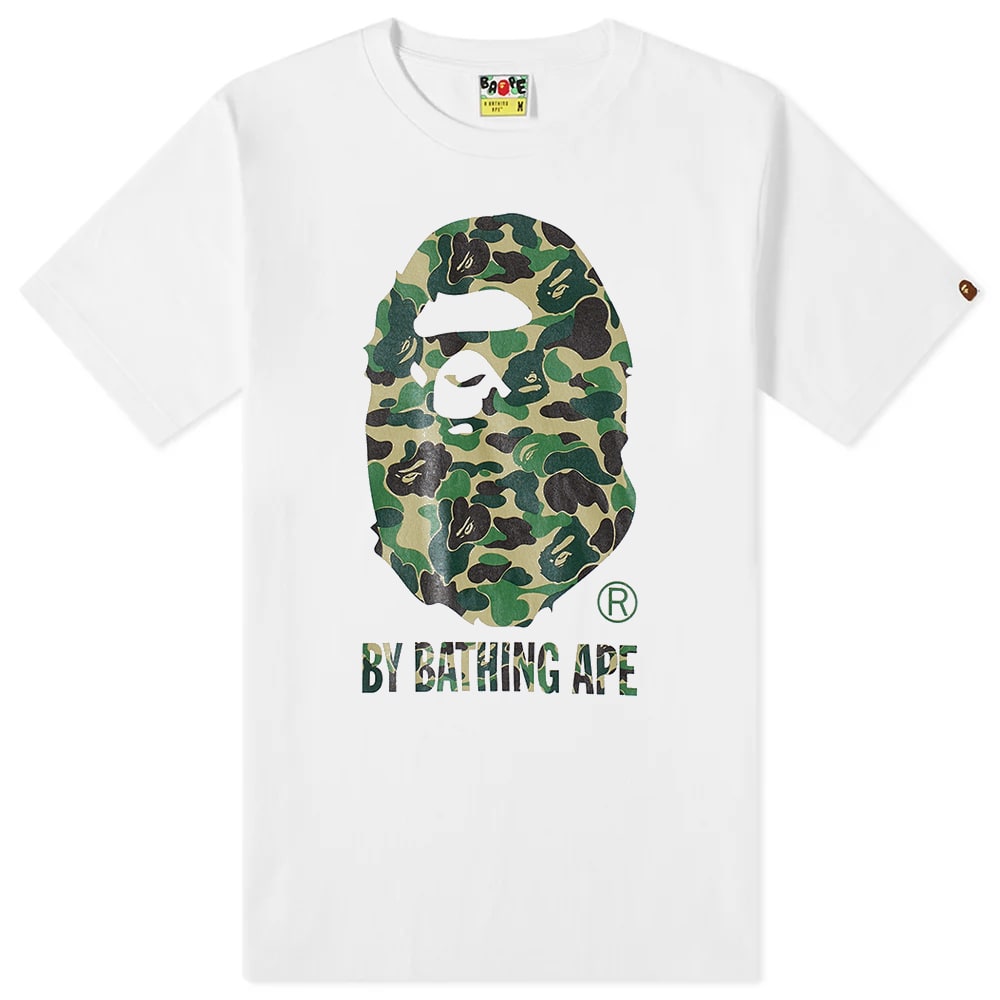 Tričko BAPE Camo By Bathing Ape Tee Biela | 001TEI801005M-WHG, 0