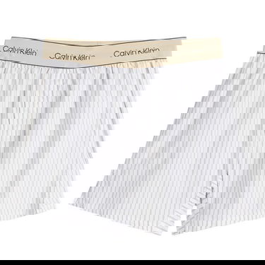 Boxerky CALVIN KLEIN Calvin Klein Cotton Poplin Trad Boxer Shorts, Size Large Biela | LV00NM2945ZEW, 0