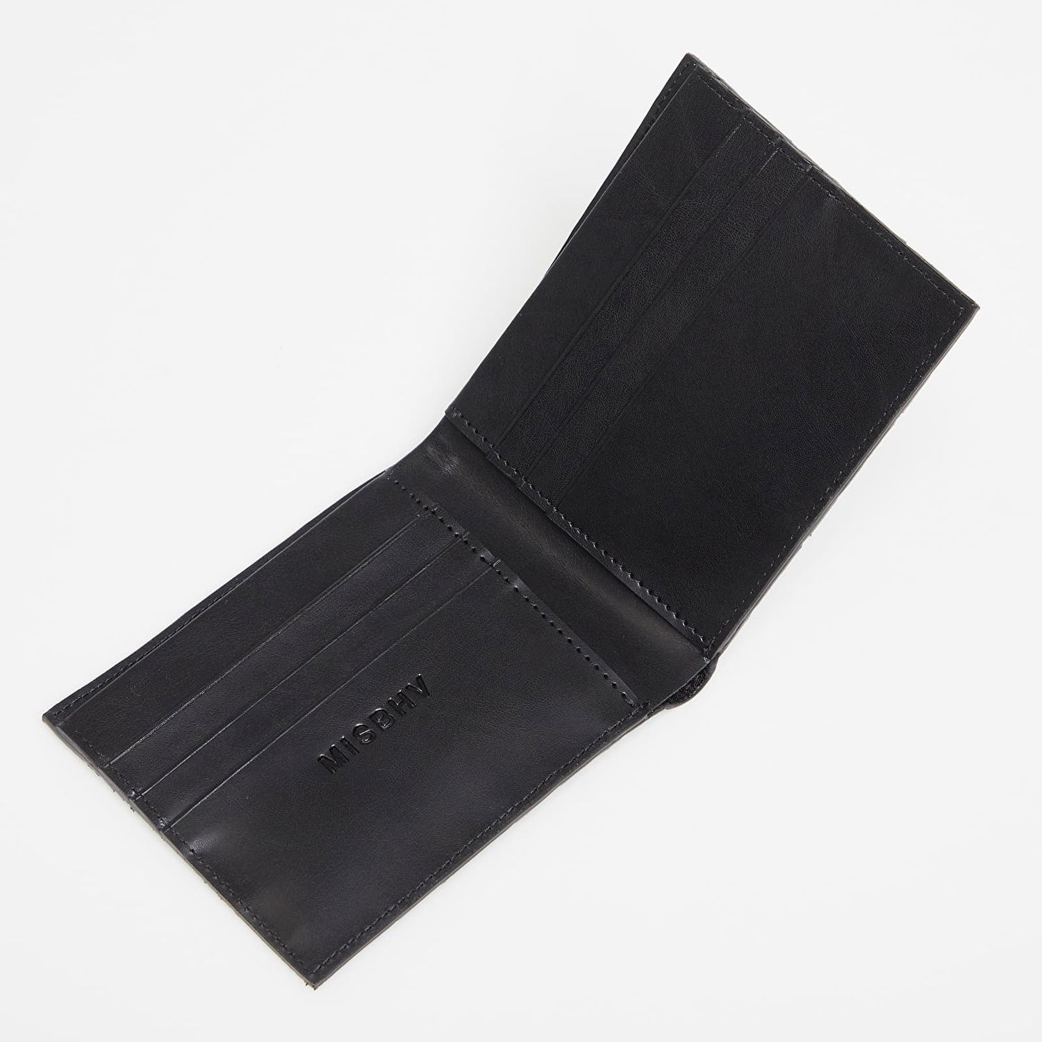 Peňaženka MISBHV Embossed Monogram Bifold Wallet Čierna | 3020A461, 1