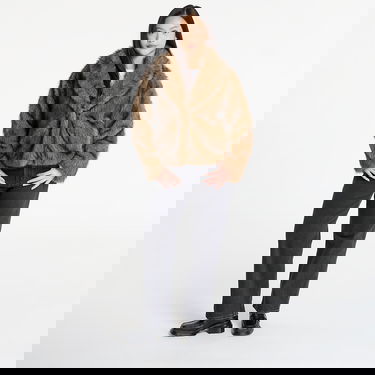 Bunda Urban Classics Short Faux Fur Jacket Hnedá | TB8120-01591, 4