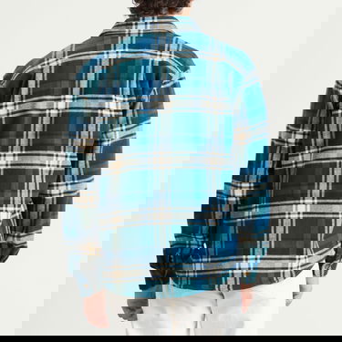 Košeľa By Parra Crow Flannel Shirt Zelené | 54330-PGN, 3
