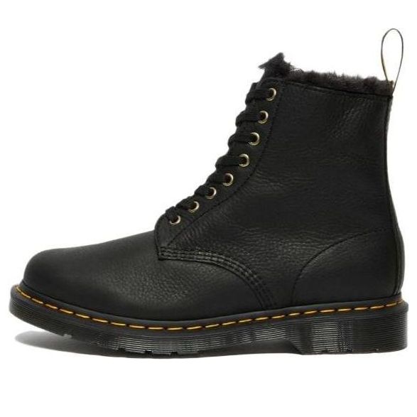 Tenisky a topánky Dr. Martens 1460 Pascal Fur Lined Ankle Boots Čierna | 25533001