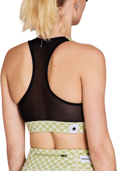 Podprsenka Saysky Saysky Checker Combat Sports Bra Zelené | nwrsb30c1034, 1