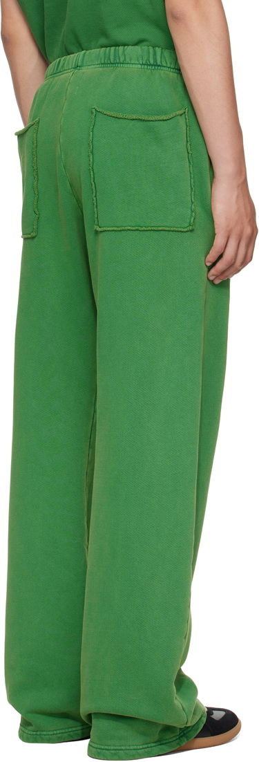 Tepláky LES TIEN Les Tien Heavyweight Utility Puddle Sweatpants Zelené | CF-3089-PD, 2