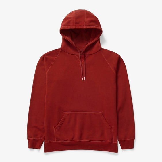 Mikina Pop Trading Company Logo Hooded Sweat Vínová | POPAW23-01-011, 0