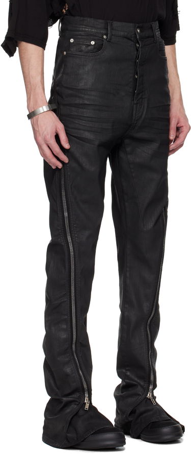 Džínsy Rick Owens Rick Owens DRKSHDW Hollywood Bolan Banana Jeans Čierna | DU01E3363 SBW, 1