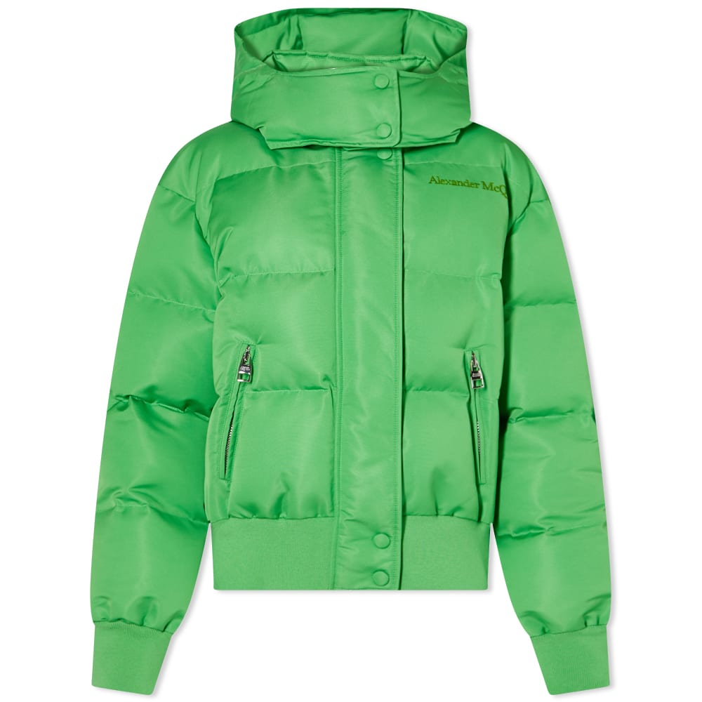 Prešívaná bunda Alexander McQueen Puffer Jacket Zelené | 720763QEADE-3024, 0