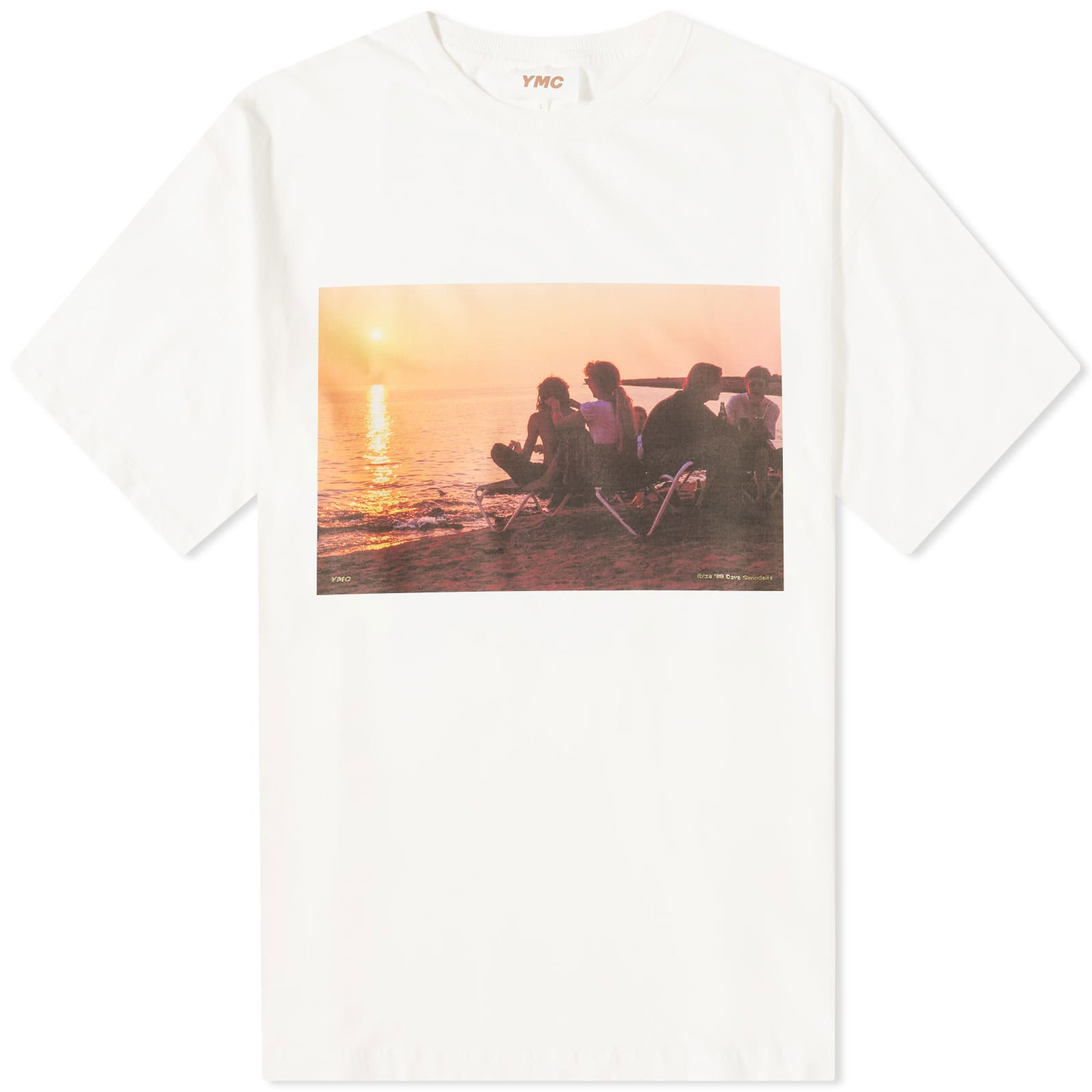 YMC Ibiza '89 Sunset Graphic Tee