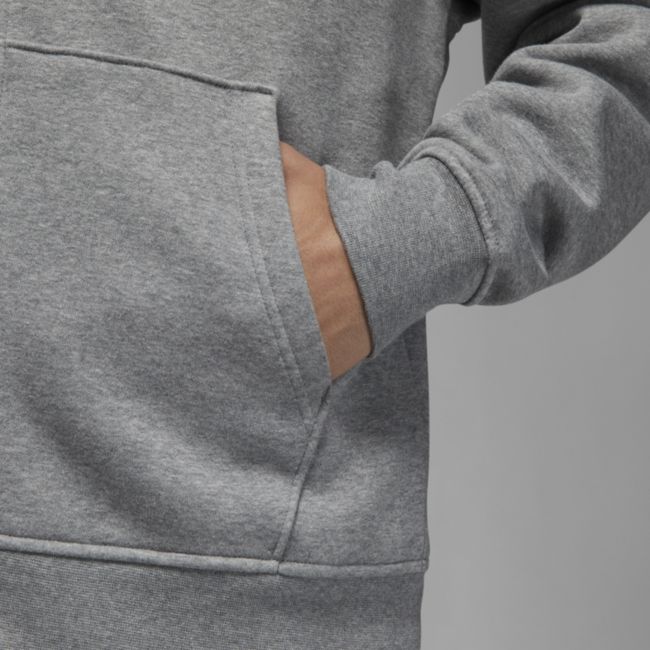 Mikina Jordan Essentials Full-Zip Fleece Hoodie Šedá | DQ7350-091, 1