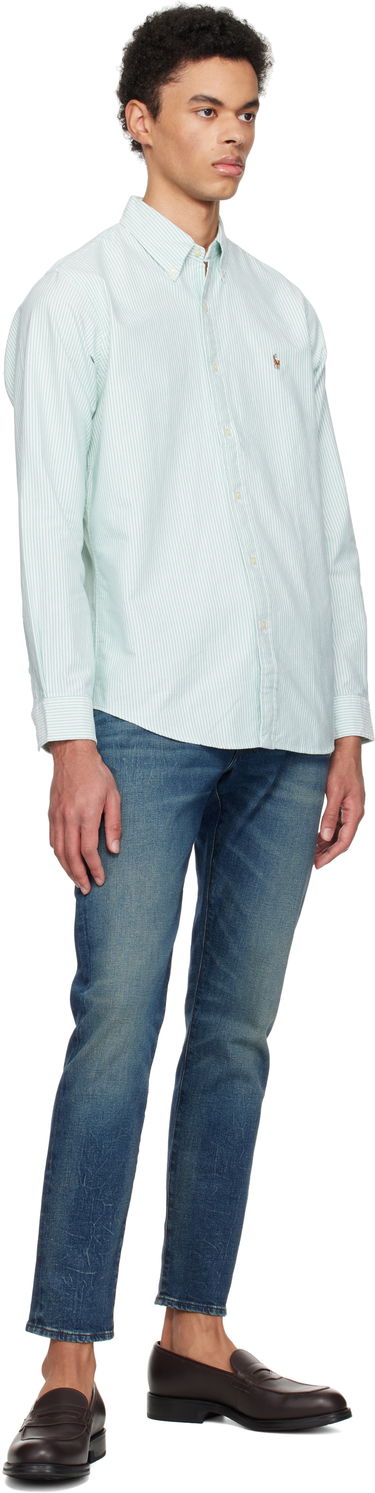 Košeľa Polo by Ralph Lauren Ralph Lauren Classic Fit Striped Oxford Shirt Zelené | 710942746004, 3