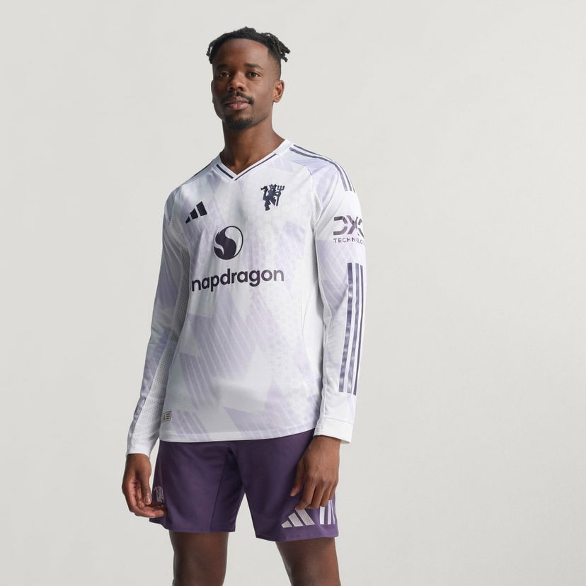Dres adidas Performance Manchester United 25/26 Away Long Sleeve Jersey Biela | JP3023
