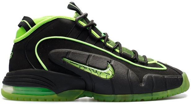 Tenisky a topánky Nike Air Max Penny 1 Highlighter Pack (2011) Čierna | 438793-033, 0