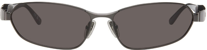 Slnečné okuliare Balenciaga Gunmetal Miami Sunglasses Čierna | BB0355S-001, 0