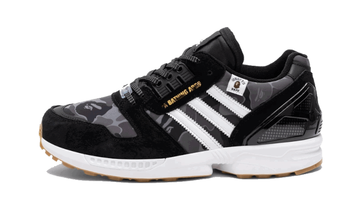 Tenisky a topánky adidas Originals BAPE x Undefeated x ZX 8000 ''A-ZX Series - Black Camo'' Čierna | FY8853, 0