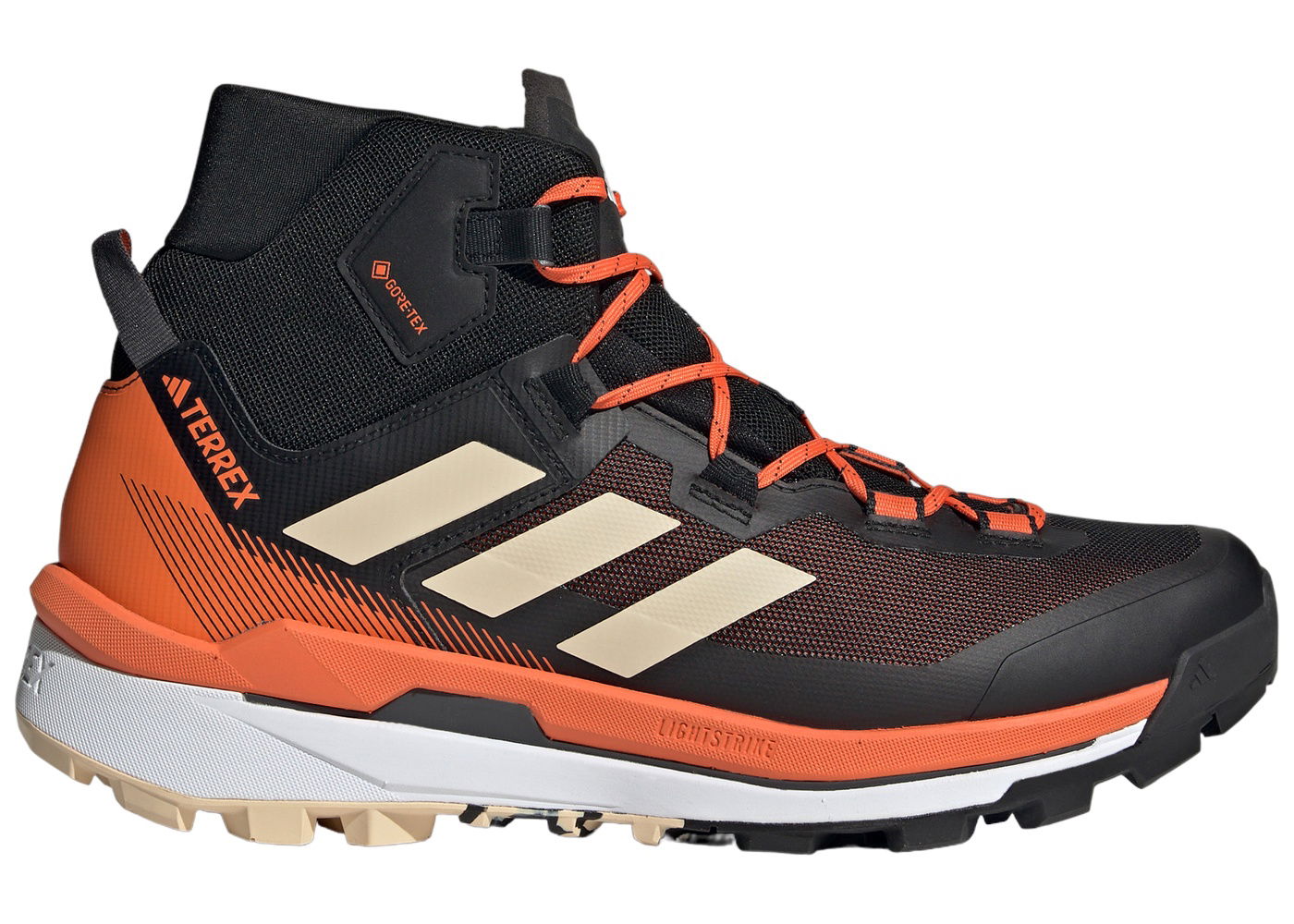 Tenisky a topánky adidas Performance Terrex Skychaser Tech Gore-Tex Core Black Sand Strata Impact Orange Čierna | GV9034, 0