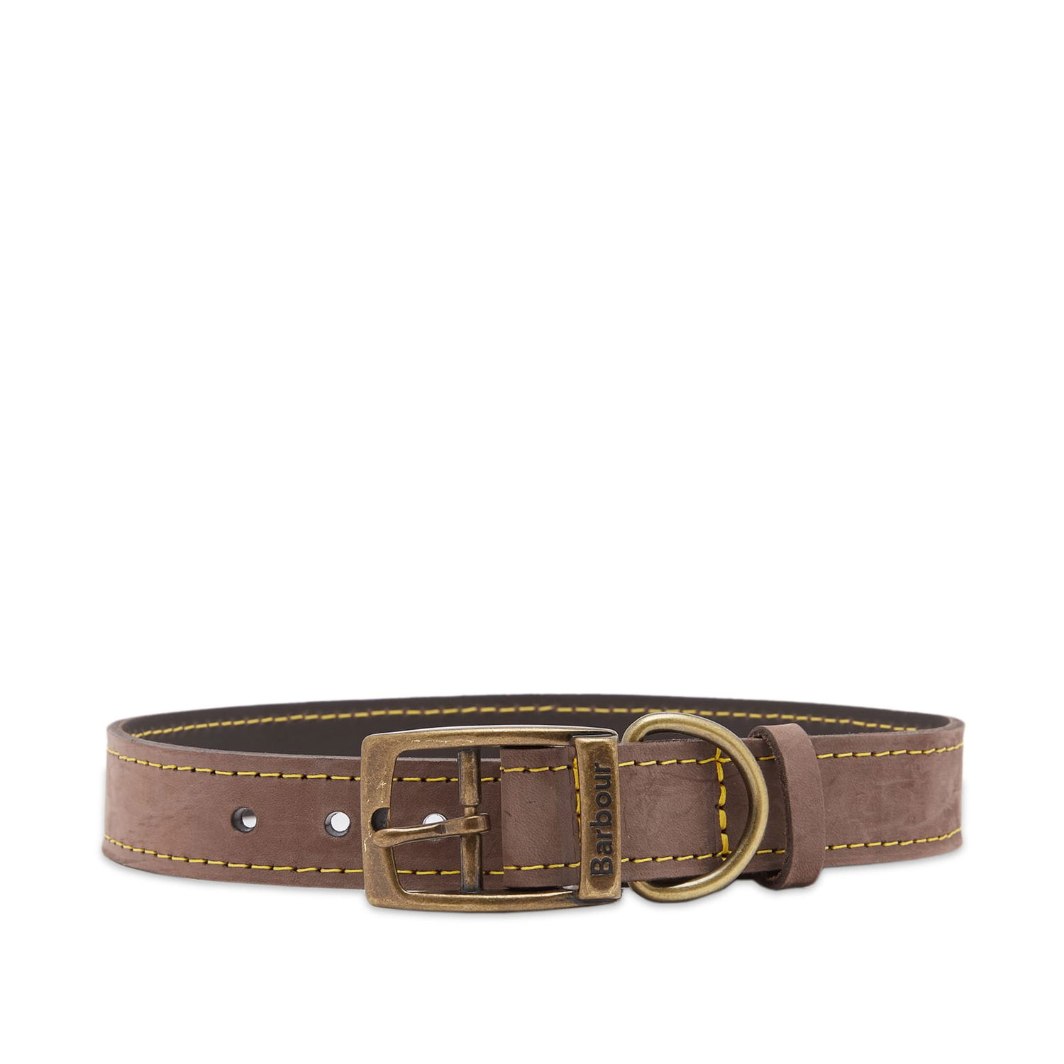 Opasok Barbour Brown Leather Dog Collar, Large Hnedá | DAC0002BR15, 0