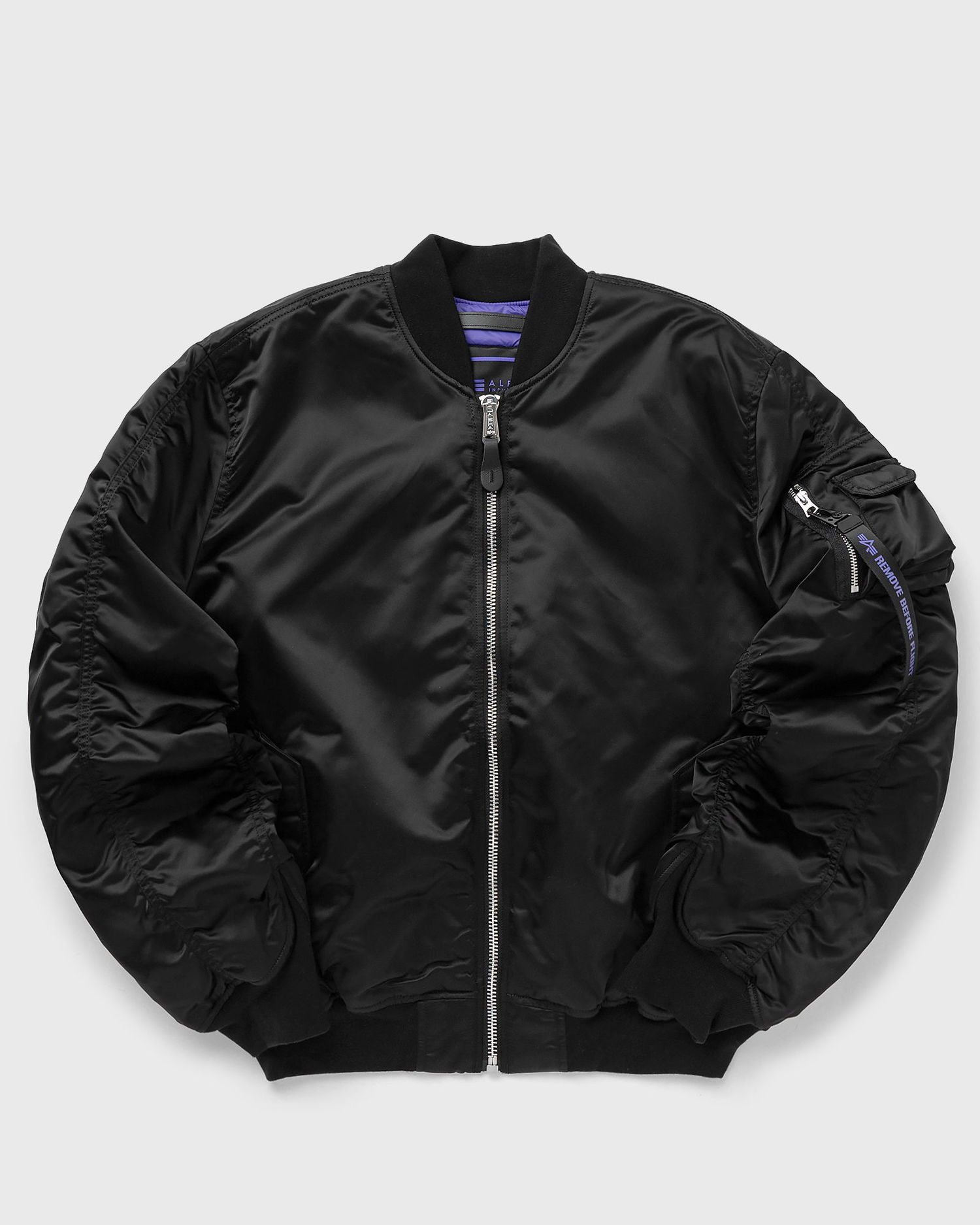 Bomber bunda Alpha Industries MA-1 UV Flight Jacket Čierna | 766027-03, 0