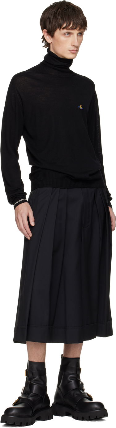 Sveter Vivienne Westwood Vivienne Westwood Fisherman Turtleneck Čierna | 2701002R-Y003Y-, 3