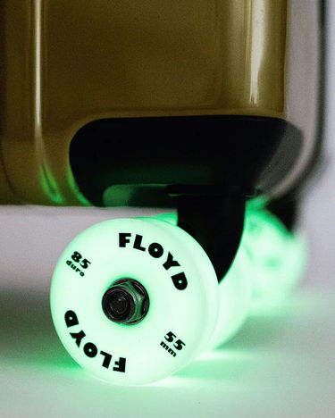 Športový doplnok Floyd Glow-in-the-Dark Skate Wheels 55mm Zelené | FL1901-WH001, 1