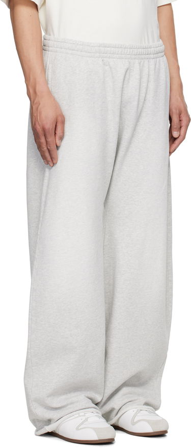 Tepláky Alexander Wang Alexander Wang Logo Oversized Cotton Terry Sweatpants Šedá | UCC2254117, 1