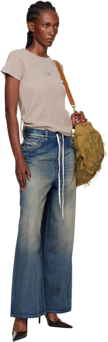 Džínsy Maison Margiela MM6 Maison Margiela Wide-Leg Jeans Modrá | S52LA0262 M30017, 3