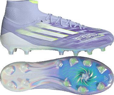 Tenisky a topánky adidas Performance F50 Sparkfusion Elite Mid Fialová | JH7648, 3