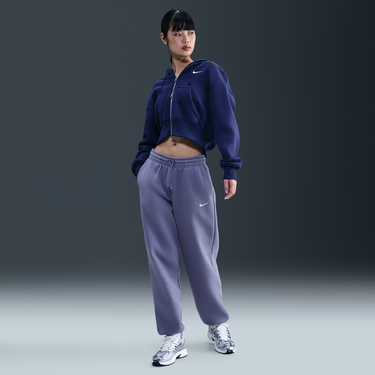 Tepláky Nike Phoenix Fleece High-Waisted Oversized Tracksuit Bottoms - Cotton/Polyester Rôznofarebný | FZ5996-499, 0
