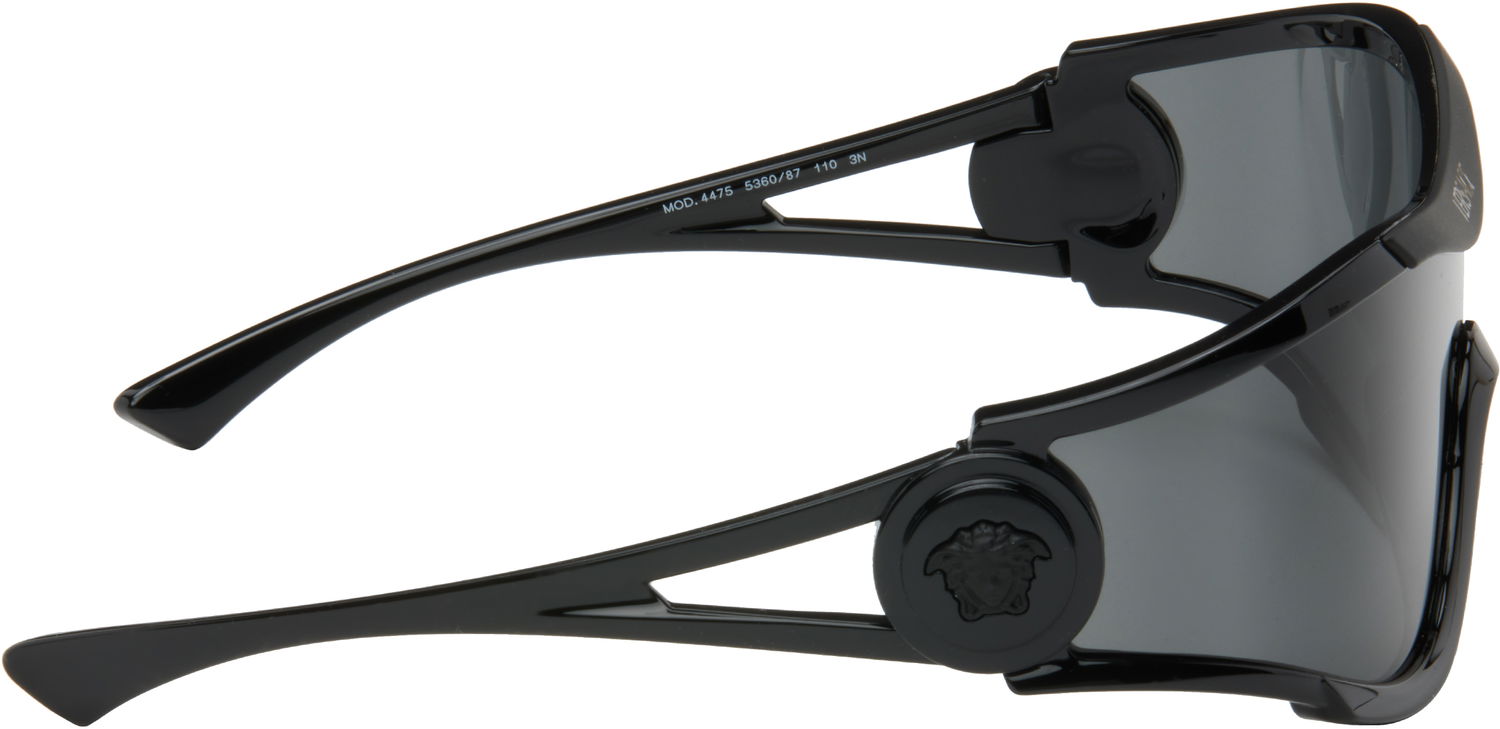 Slnečné okuliare Versace Medusa Medallion Shield Sunglasses Čierna | 0VE4475 53608742 8056262147641, 1