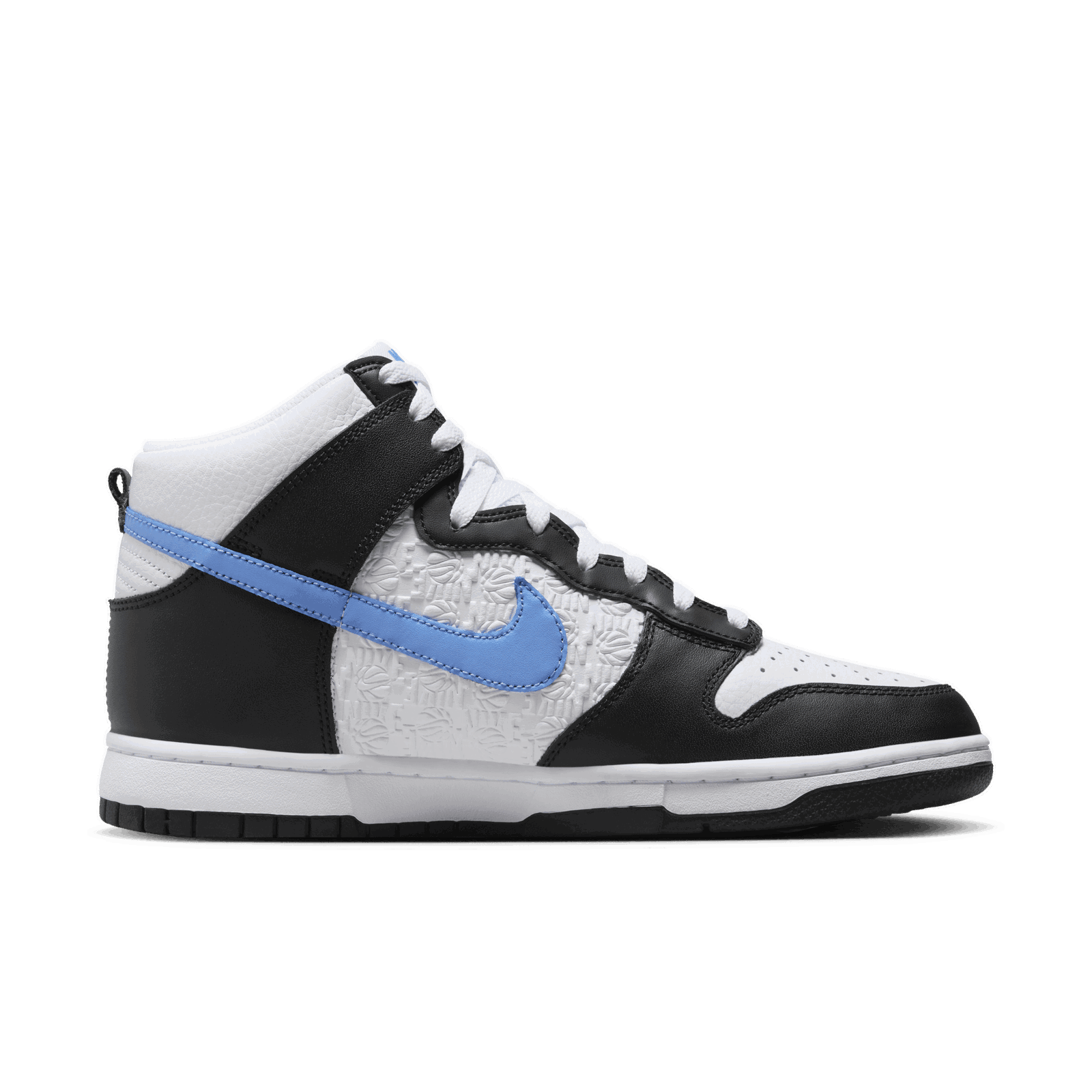 Dunk High Retro FLC Black University Blue White