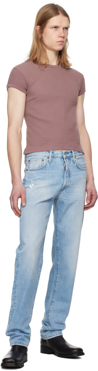 Džínsy Acne Studios Regular Fit 1996 Jeans Modrá | B00295-, 3