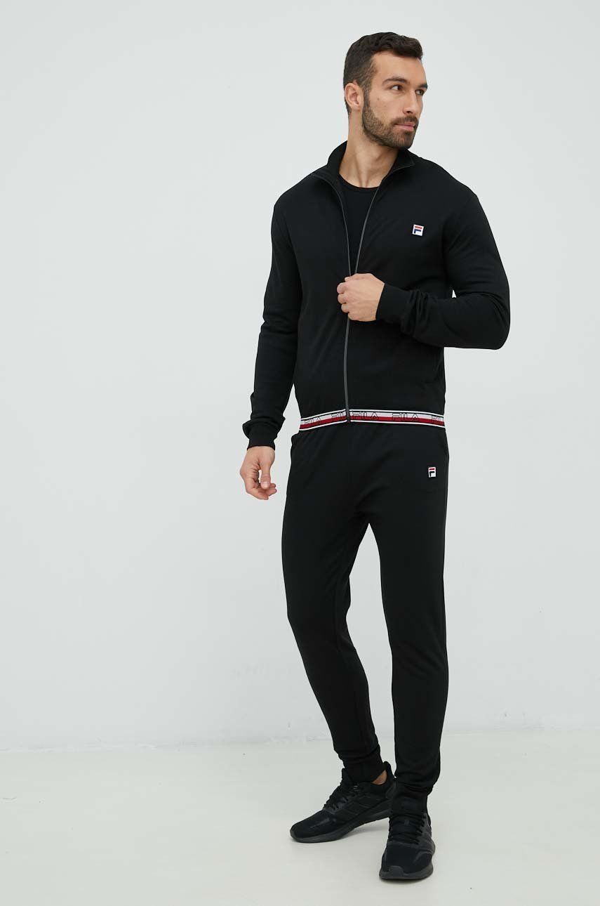 Súprava FILA Black Tracksuit Čierna | FPW1107, 0