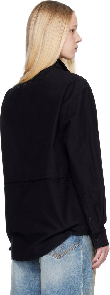 Košeľa 032C Workday Flannel Shirt Čierna | F25-URW-1302-000-W, 2