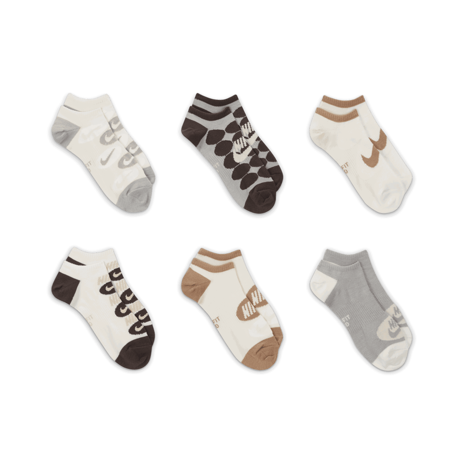 Everyday Lightweight No-Show 6 Pairs