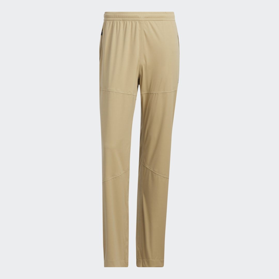 Nohavice adidas Performance Golf Pants Béžová | HI3463, 1