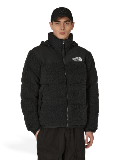 Prešívaná bunda The North Face High Pile Nuptse Jacket Čierna | NF0A5A84 JK31