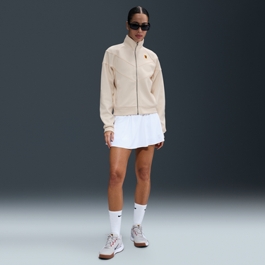 Bunda Nike NikeCourt Heritage Windrunner Tennis Jacket Béžová | FZ6507-111, 4