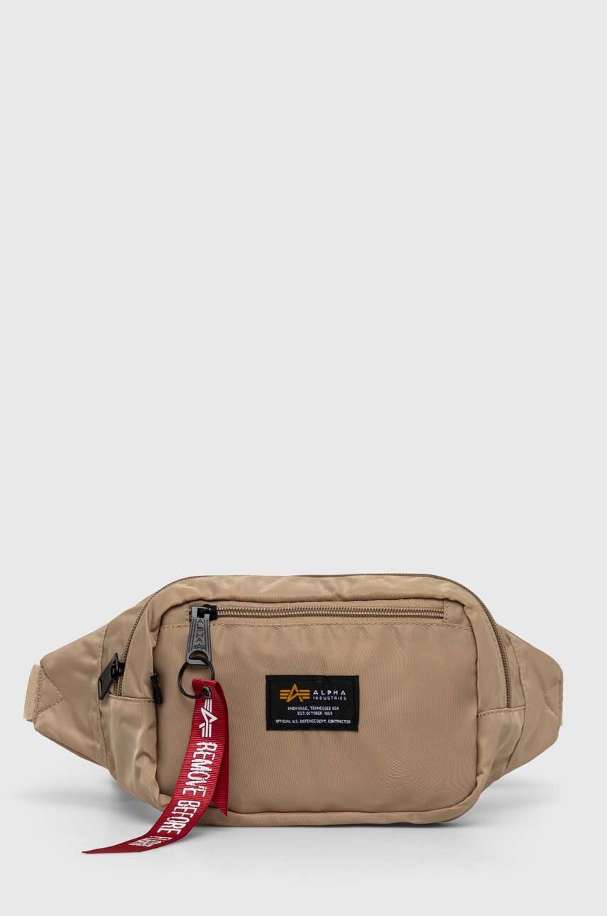Ľadvinka Alpha Industries Waist Bag Béžová | 196923.14, 0